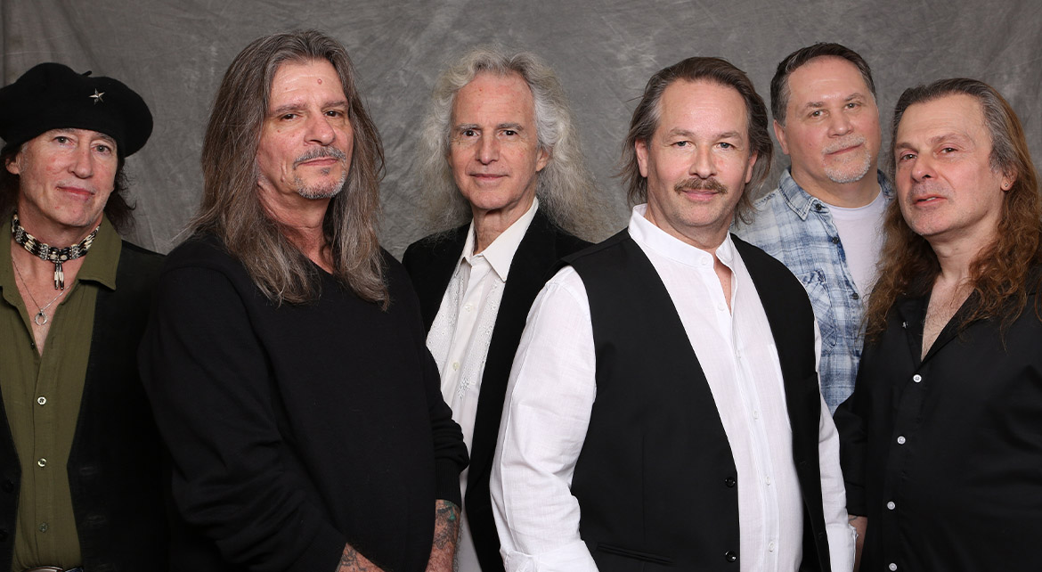 Winslow band — six musicians in formal group portrait